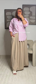 Jupe Beige