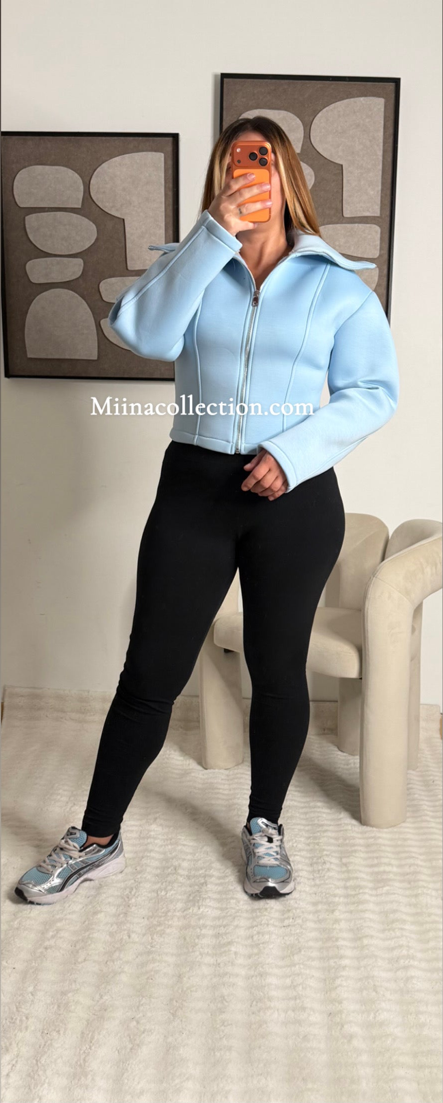 Veste Néoprène Bleu