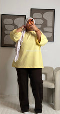 Tee-Shirt Ample Jaune