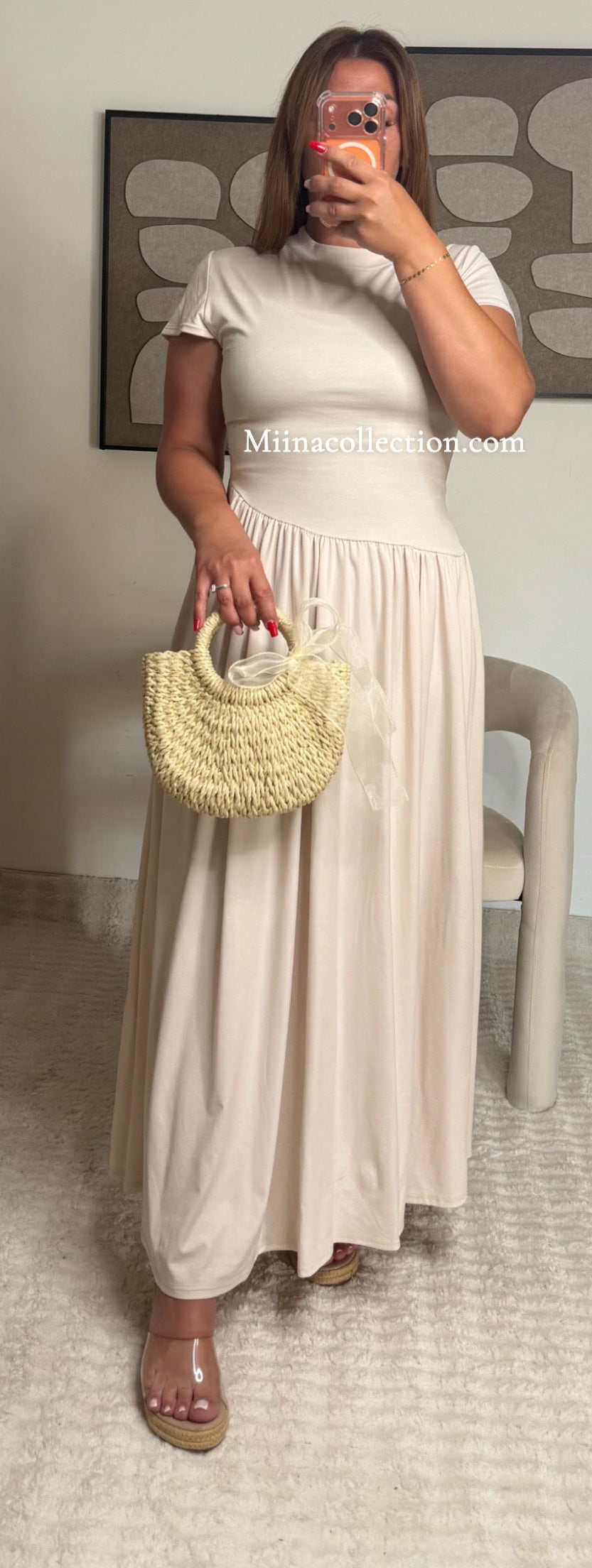 Robe Dupe Z*ra Beige