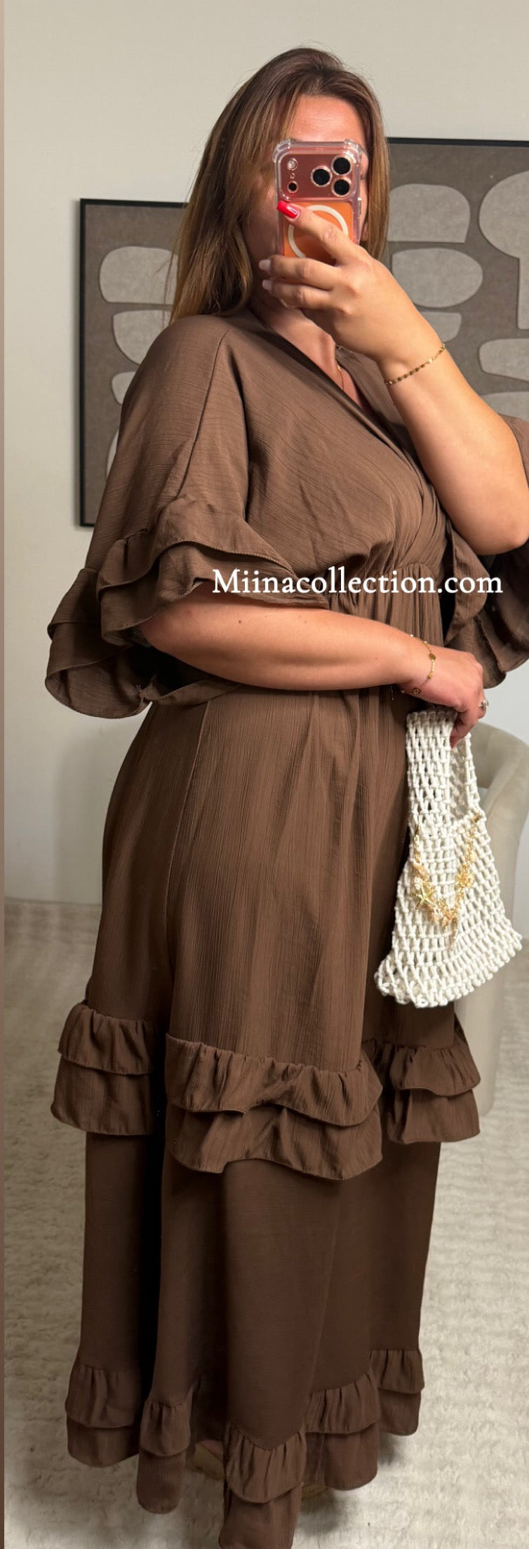 Robe Nina Marron