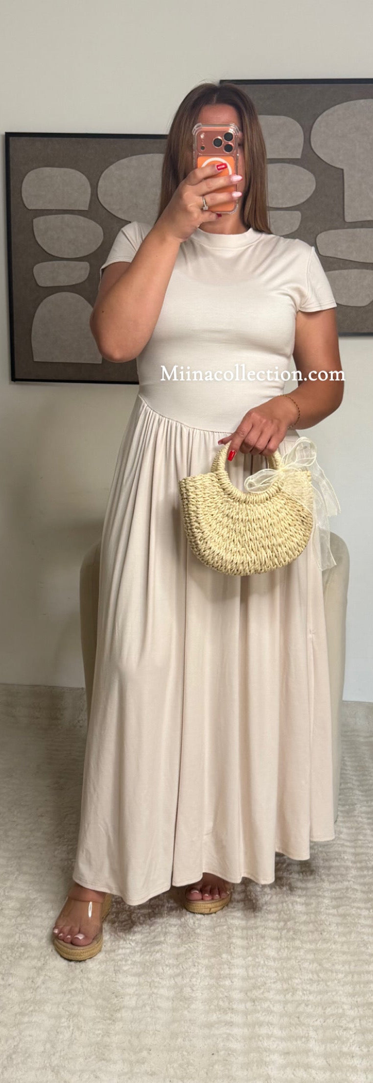 Robe Dupe Z*ra Beige