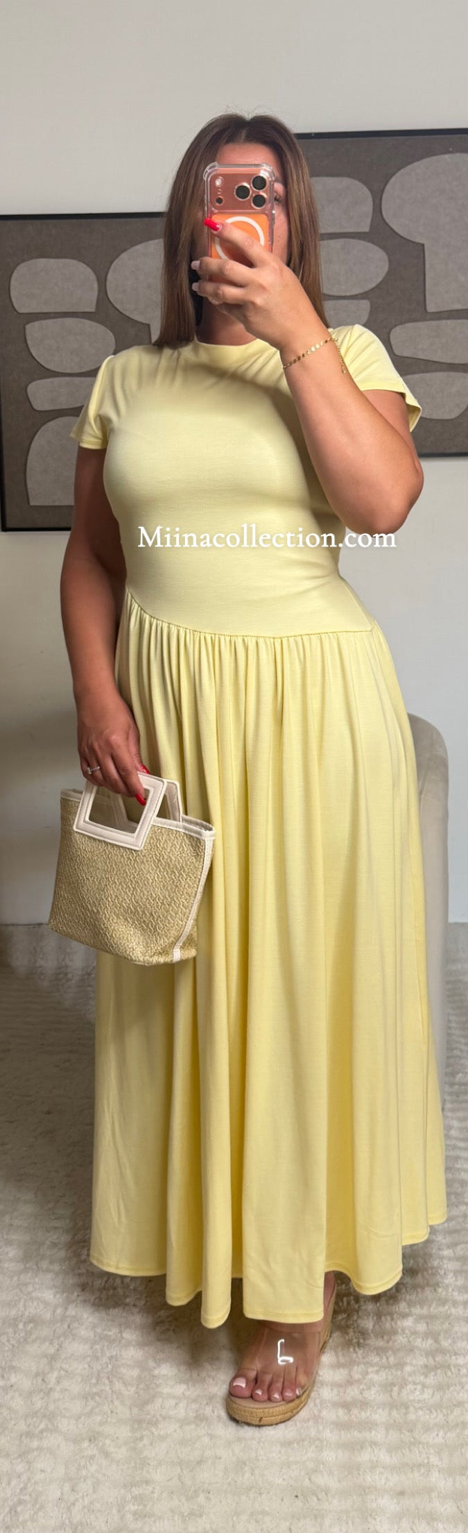 Robe Dupe Z*ra Jaune